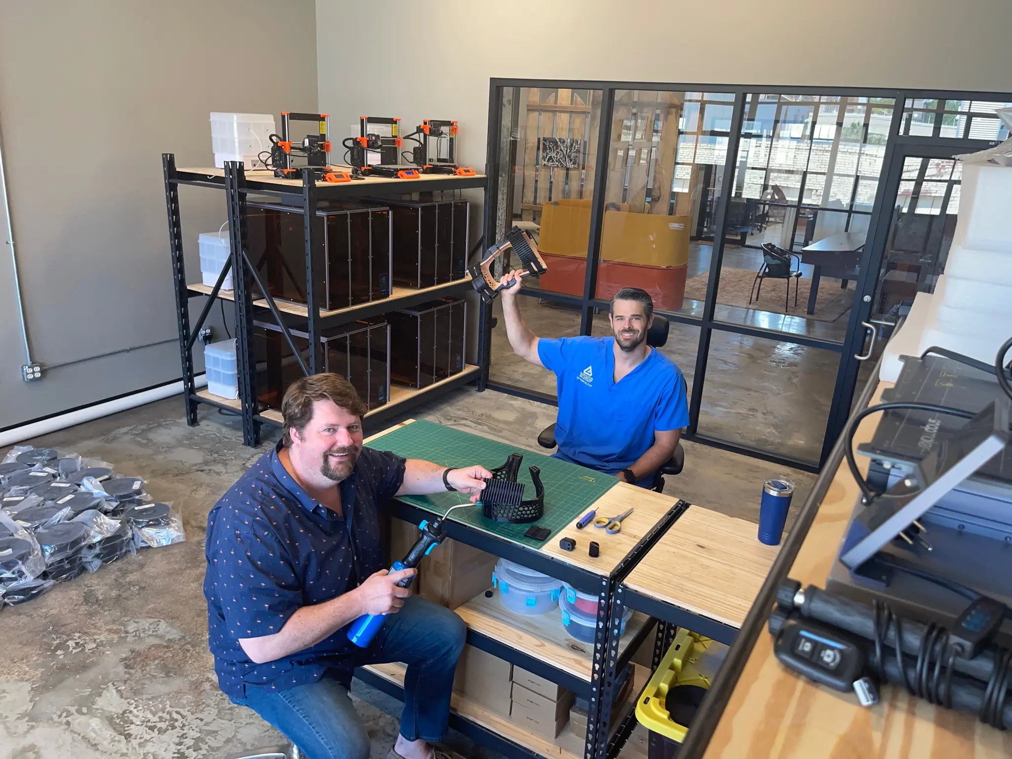 Custom brace process photo